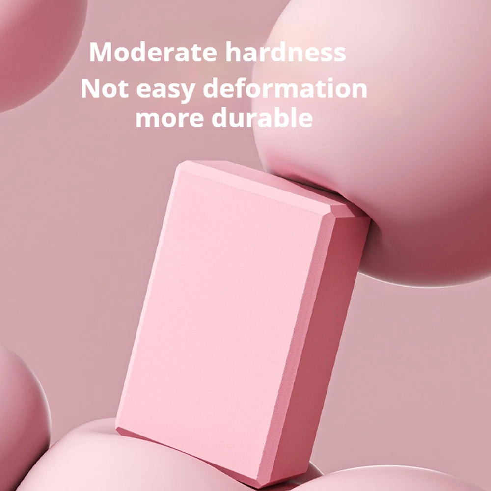 Harmony Restorative Yoga Bolster Brick – Extra-Large Eco Foam Support Block