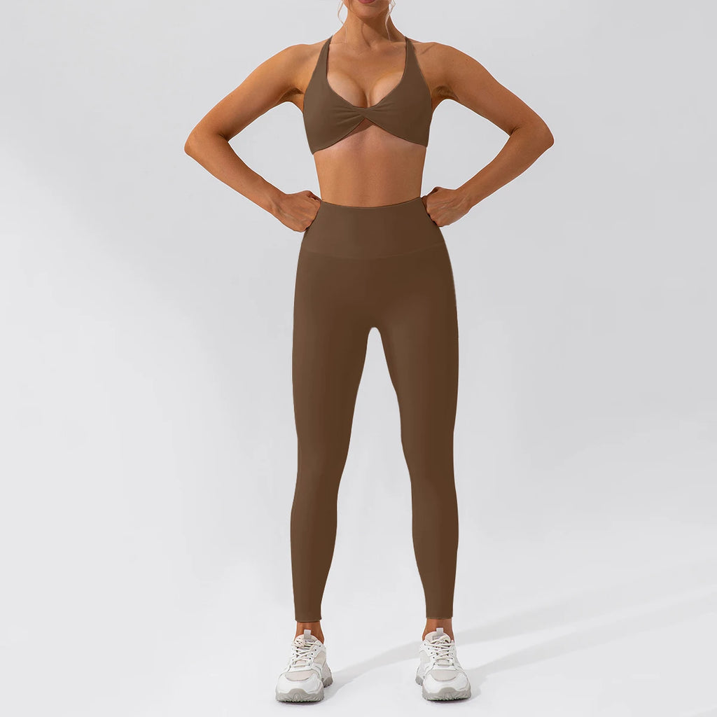 Harmony Kinetic Flow Seamless Set | Long Sleeve & High-Rise Leggings 2PCS