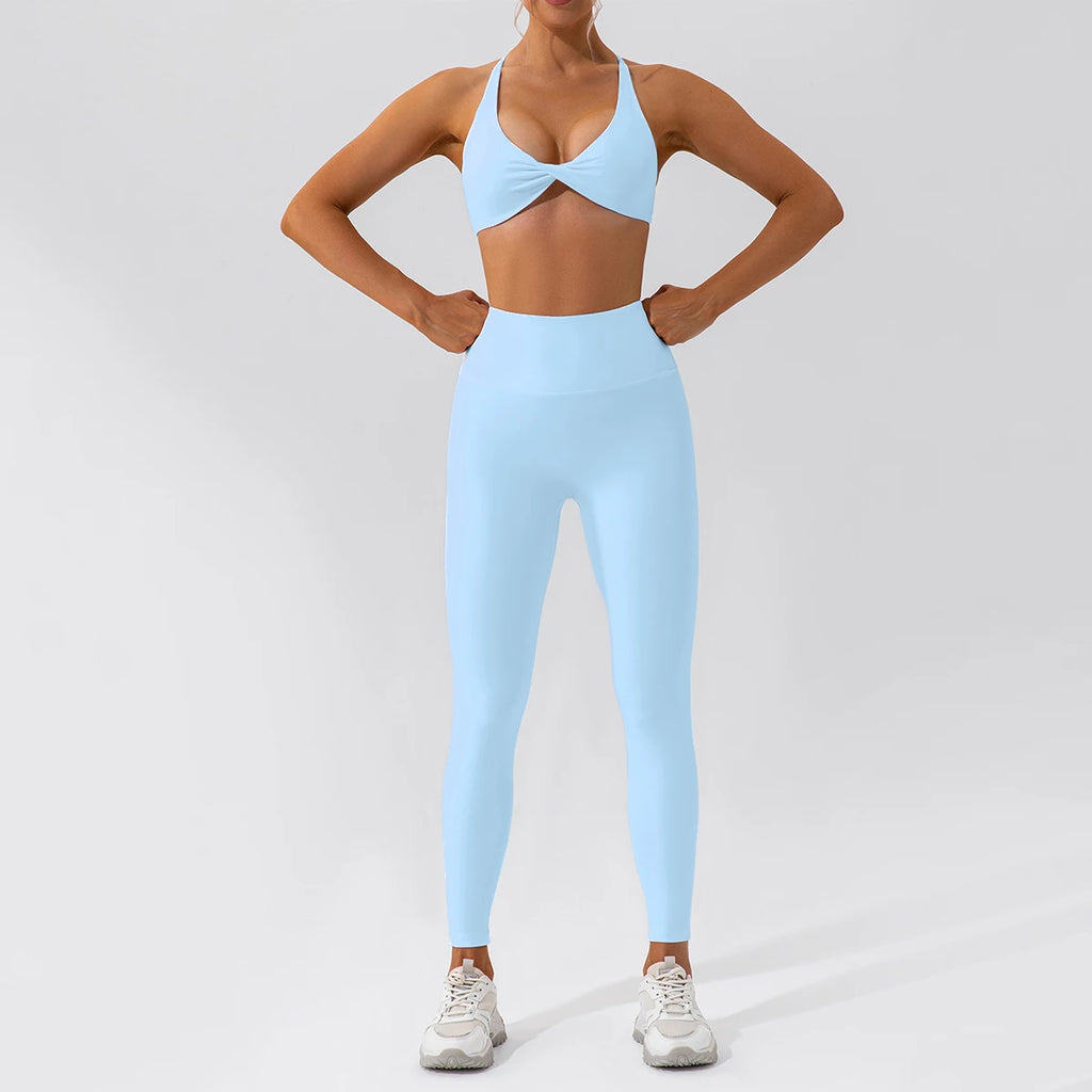 Harmony Kinetic Flow Seamless Set | Long Sleeve & High-Rise Leggings 2PCS