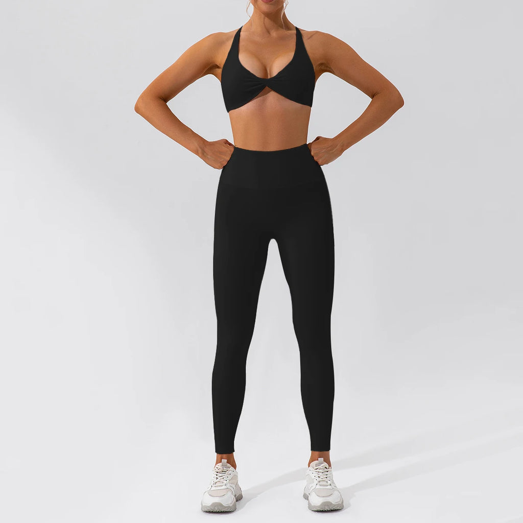 Harmony Kinetic Flow Seamless Set | Long Sleeve & High-Rise Leggings 2PCS