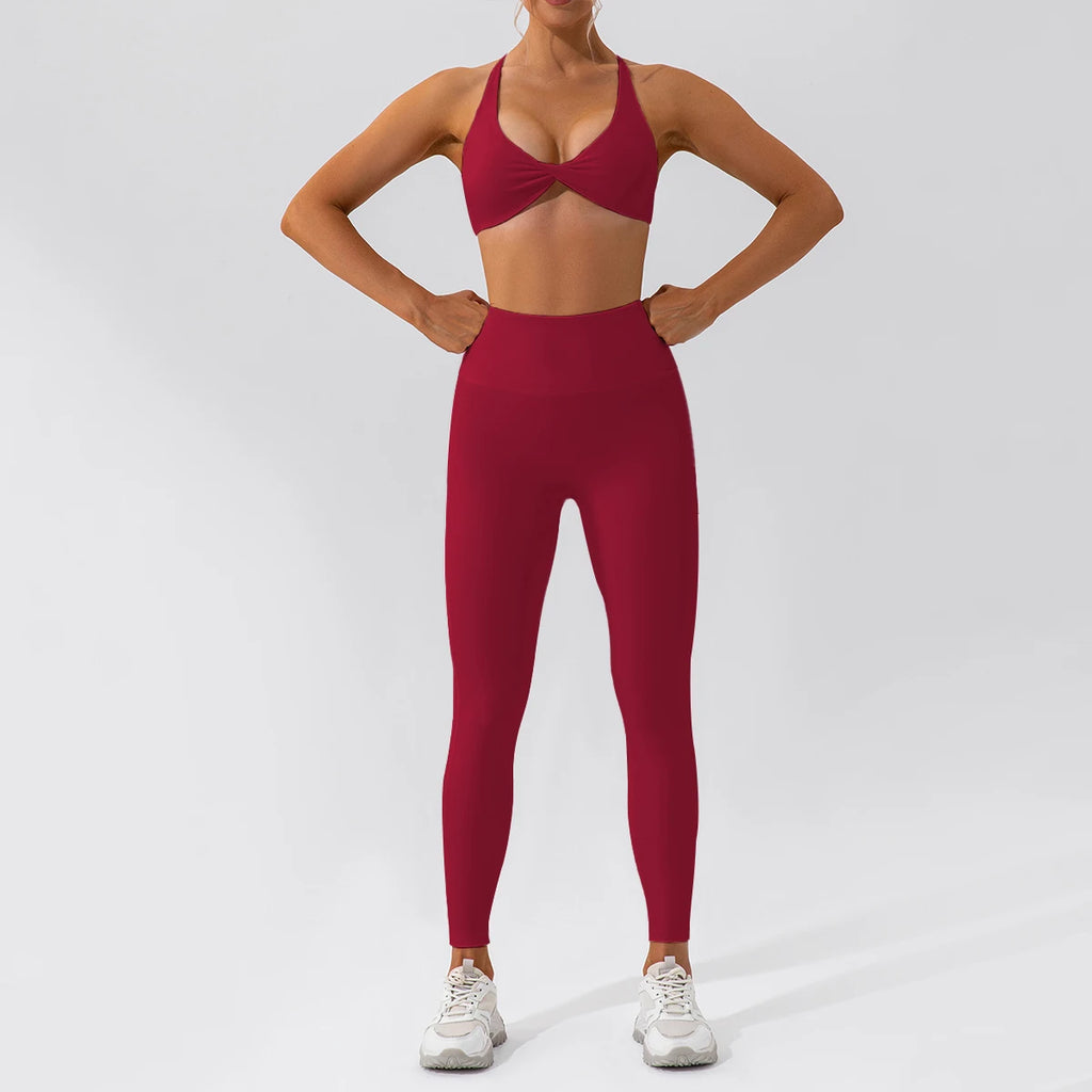 Harmony Kinetic Flow Seamless Set | Long Sleeve & High-Rise Leggings 2PCS