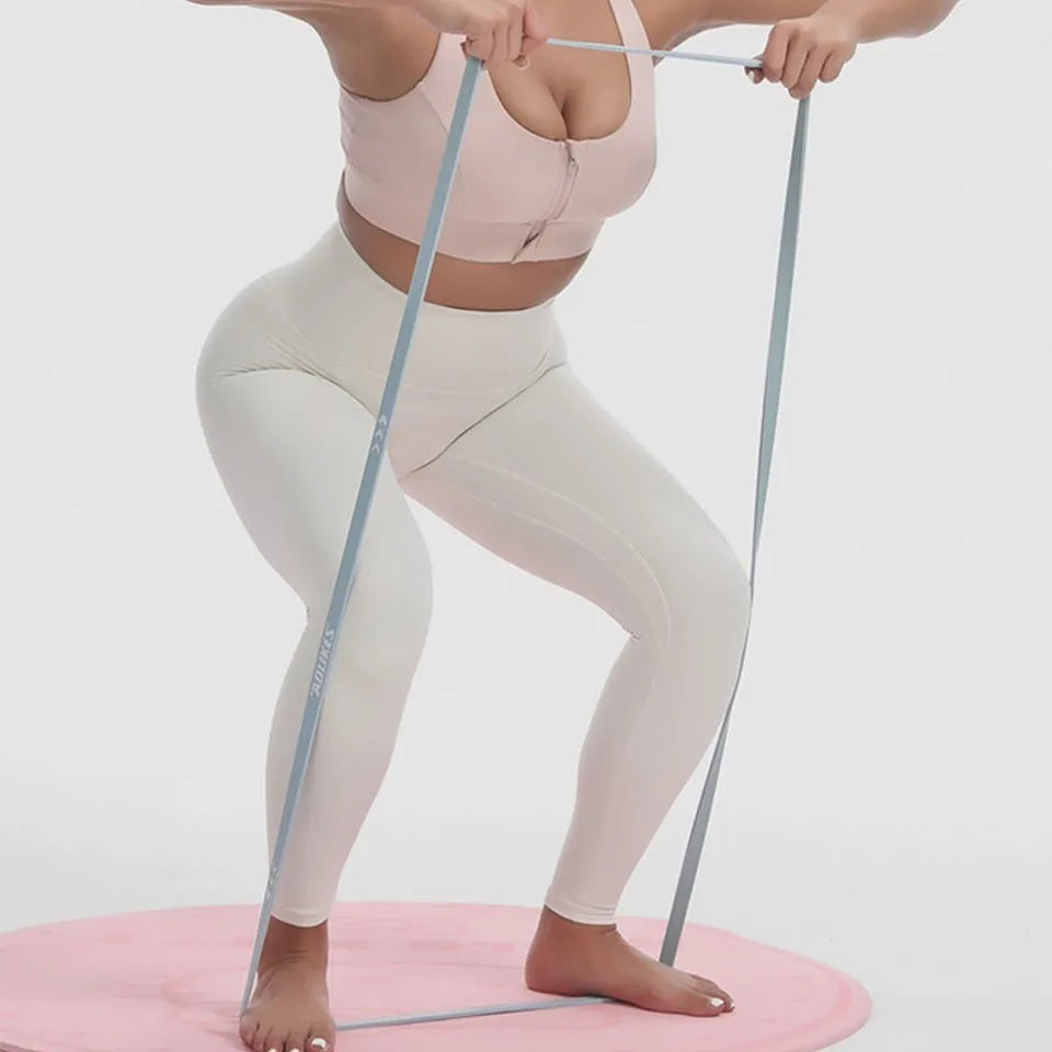 Harmony Eco Resistance Loop Bands Set – Natural Latex Home Strength & Sculpting Kit (5 Levels)