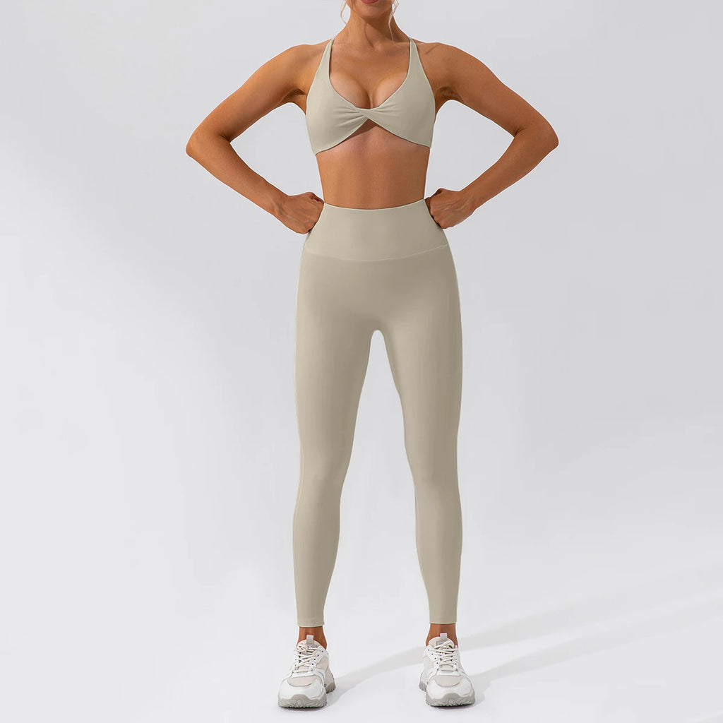 Harmony Kinetic Flow Seamless Set | Long Sleeve & High-Rise Leggings 2PCS