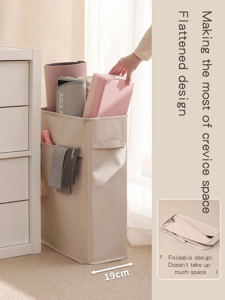 Harmony Home Yoga Storage Rack – Compact Corner Organizer for Mats, Rollers, Bands & Straps